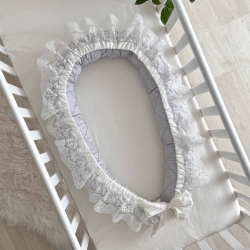 Protecție pentru somn – Baby Nest Classic de culoare gri
